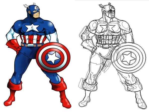 Imagenes de capitan america animado - Imagui