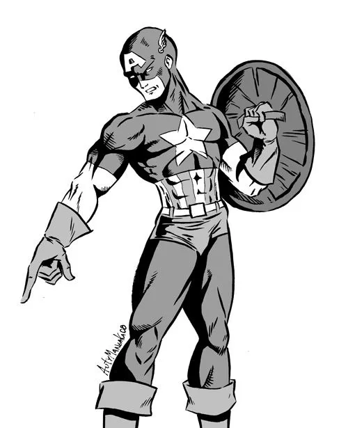 DIBUJOS DE CAPITAN AMERICA - Imagui DIBUJOS DE CAPITAN AMERICA - Imagui