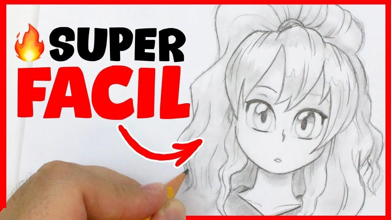 COMO DIBUJAR UNA CARA ANIME 