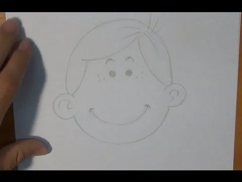 Dibujar una cara sonriente - Draw a smiley face - YouTube Dibujar una cara sonriente - Draw a smiley face - YouTube