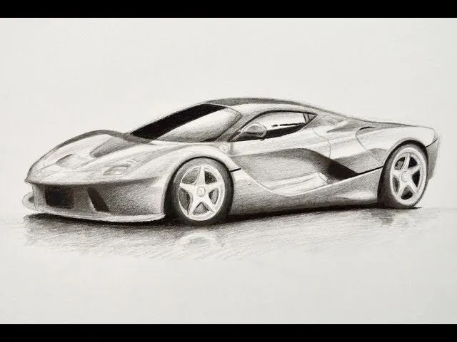 Cómo dibujar un carro: Ferrari - Arte Divierte. - YouTube Cómo dibujar un carro: Ferrari - Arte Divierte. - YouTube