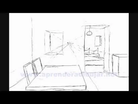 Como dibujar una casa por dentro en 3d - Dibujos de casas en ...