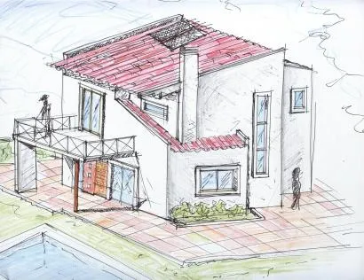 Dibujar una casa - Imagui