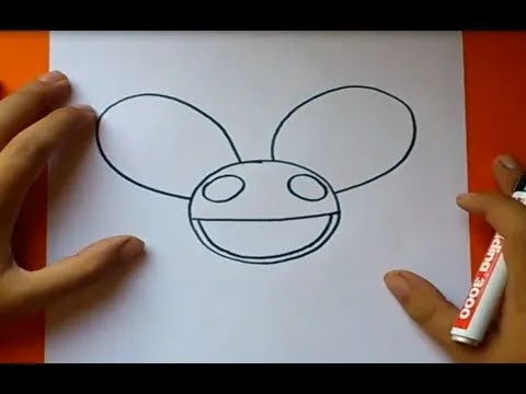 Como dibujar el casco de deadmau5 paso a paso | How to draw ...