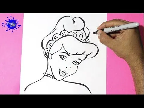 Como dibujar a cenicienta l How to draw cinderella - como dibujar ... Como dibujar a cenicienta l How to draw cinderella - como dibujar ...