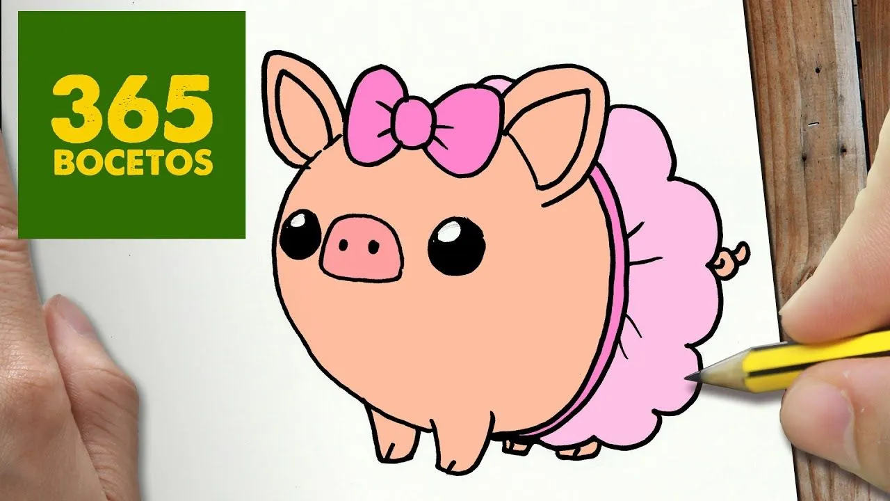 COMO DIBUJAR CERDO KAWAII PASO A PASO - Dibujos kawaii faciles ... COMO DIBUJAR CERDO KAWAII PASO A PASO - Dibujos kawaii faciles ...