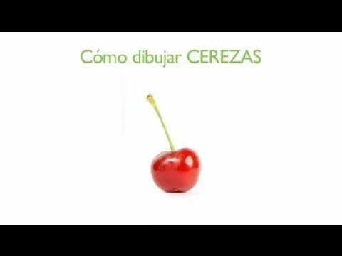 Cómo Dibujar Cerezas : Frutas Dibujadas - YouTube Cómo Dibujar Cerezas : Frutas Dibujadas - YouTube