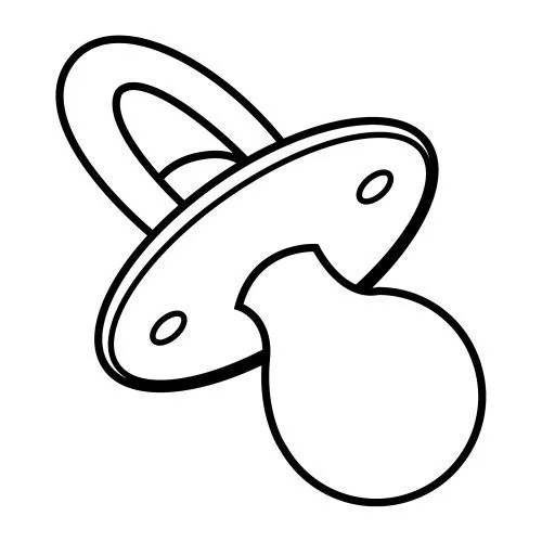 Dibujos chupetes bebés - Imagui
