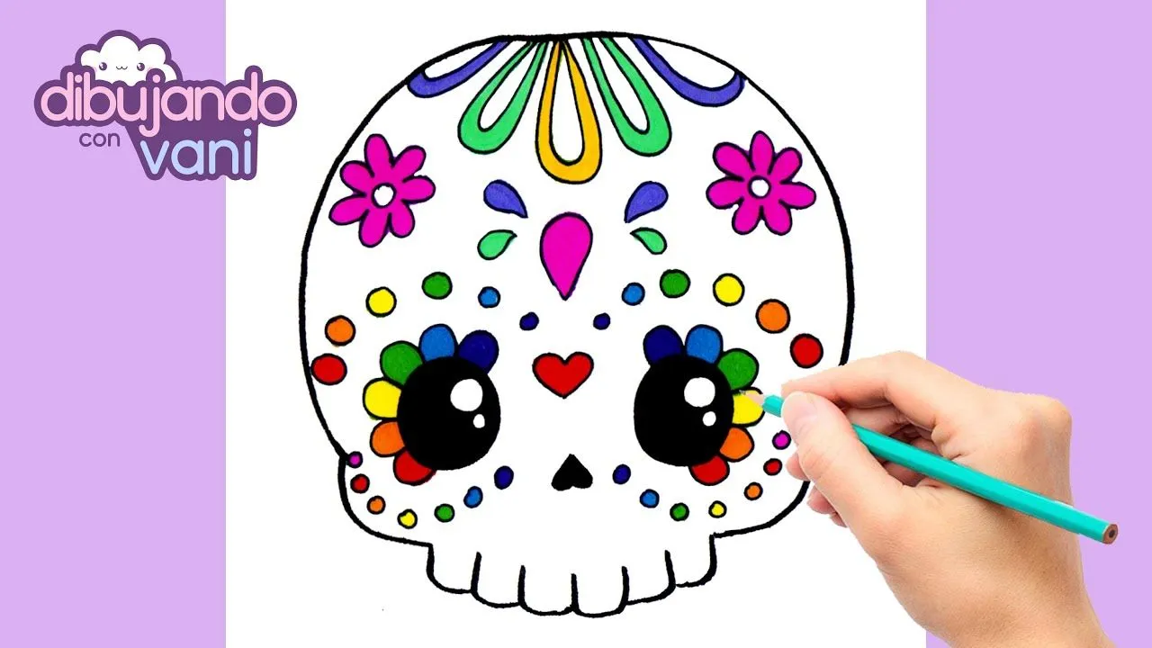 COMO DIBUJAR Y COLOREAR UNA CATRINA KAWAII - DIBUJOS FACILES - DIBUJOS  KAWAII - DIBUJOS PARA DIBUJAR - YouTube