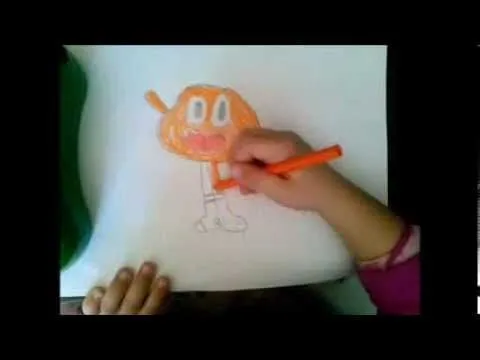 Como dibujar y colorear a Darwin paso a paso POR NIÑA DE 5 AÑOS ... Como dibujar y colorear a Darwin paso a paso POR NIÑA DE 5 AÑOS ...