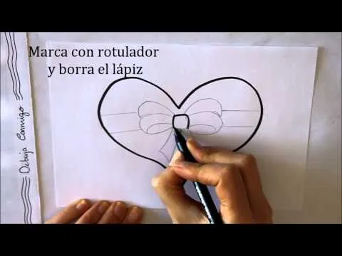 COMO DIBUJAR CORAZON KAWAII PASO A PASO - Dibujos kawaii faciles ...