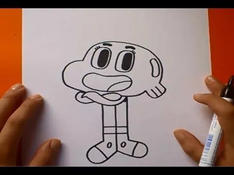 Como dibujar a Darwin paso a paso 2 - El asombroso mundo de ... Como dibujar a Darwin paso a paso 2 - El asombroso mundo de ...