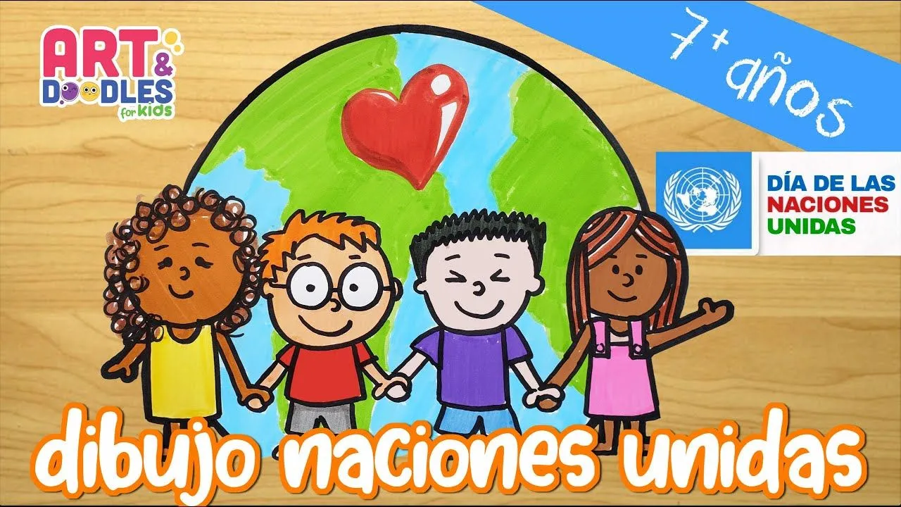 Como dibujar para el DÍA DE LAS NACIONES UNIDAS - para niños - 24 de Octubre - YouTube Como dibujar para el DÍA DE LAS NACIONES UNIDAS - para niños - 24 de Octubre - YouTube