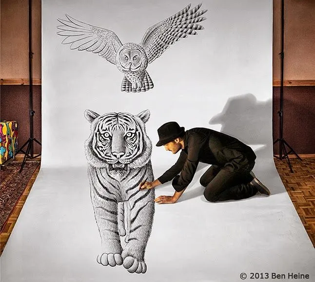 Como dibujar dibujos en 3D paso a paso - Imagui