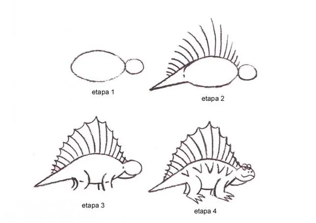 Dibujar DINOSAURIOS : 9 plantillas para diseñar dinosaurios en 4 ... Dibujar DINOSAURIOS : 9 plantillas para diseñar dinosaurios en 4 ...