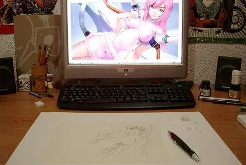 Y es que ahora dibujar me divierte | kaseijin no sekai [火星人の世界]