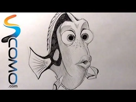 Dibujar a Dory de Buscando a Nemo - YouTube Dibujar a Dory de Buscando a Nemo - YouTube