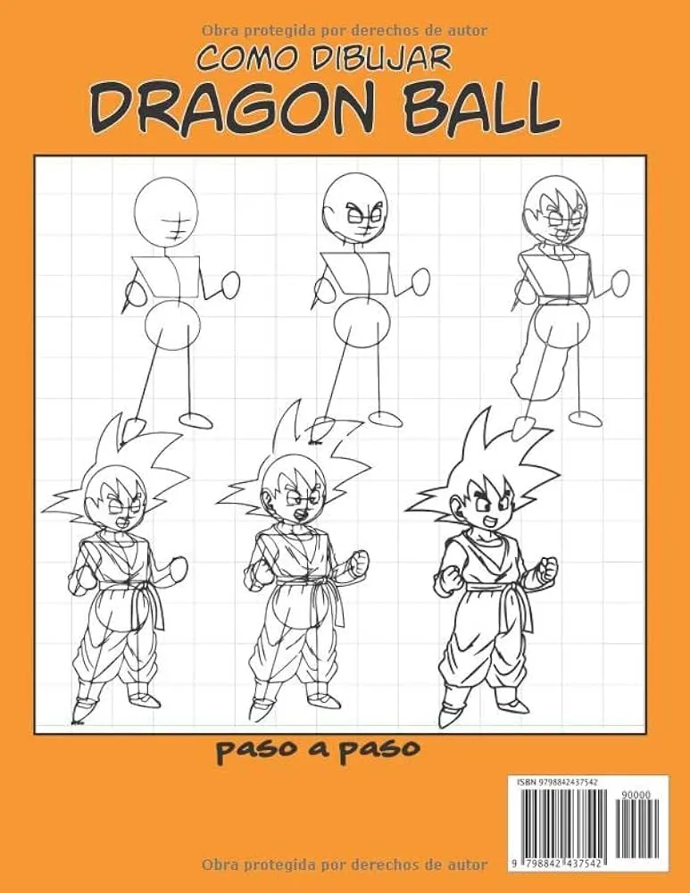 Como Dibujar Dragọn Ball paso a paso: Aprende a Dibujar Fácil Paso a Paso  Dragọn Ball Personajes para niños y adultos ,grandes regalos para niños,  adolescentes y adultos. (Spanish Edition) : Tetsugaku,