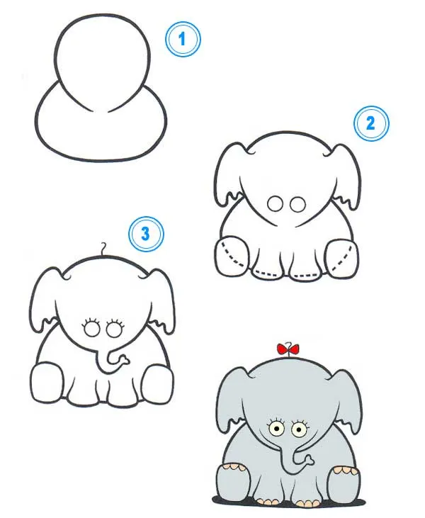 Cómo dibujar un elefante de dibujos animados? ¿Cómo dibujar ... Cómo dibujar un elefante de dibujos animados? ¿Cómo dibujar ...