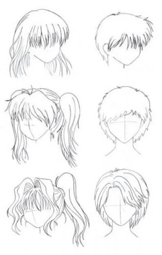Dibujar al estilo Manga - Dibujar una chica Manga Dibujar al estilo Manga - Dibujar una chica Manga