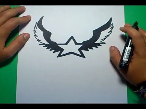 Como dibujar una estrella paso a paso 2 | How to draw a star 2 ... Como dibujar una estrella paso a paso 2 | How to draw a star 2 ...
