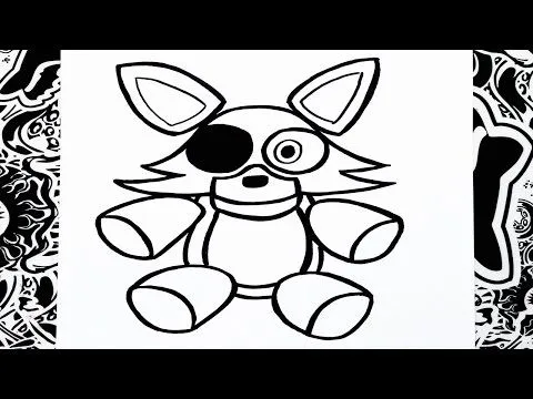 Como dibujar a foxy peluche | how to draw foxy - YouTube Como dibujar a foxy peluche | how to draw foxy - YouTube