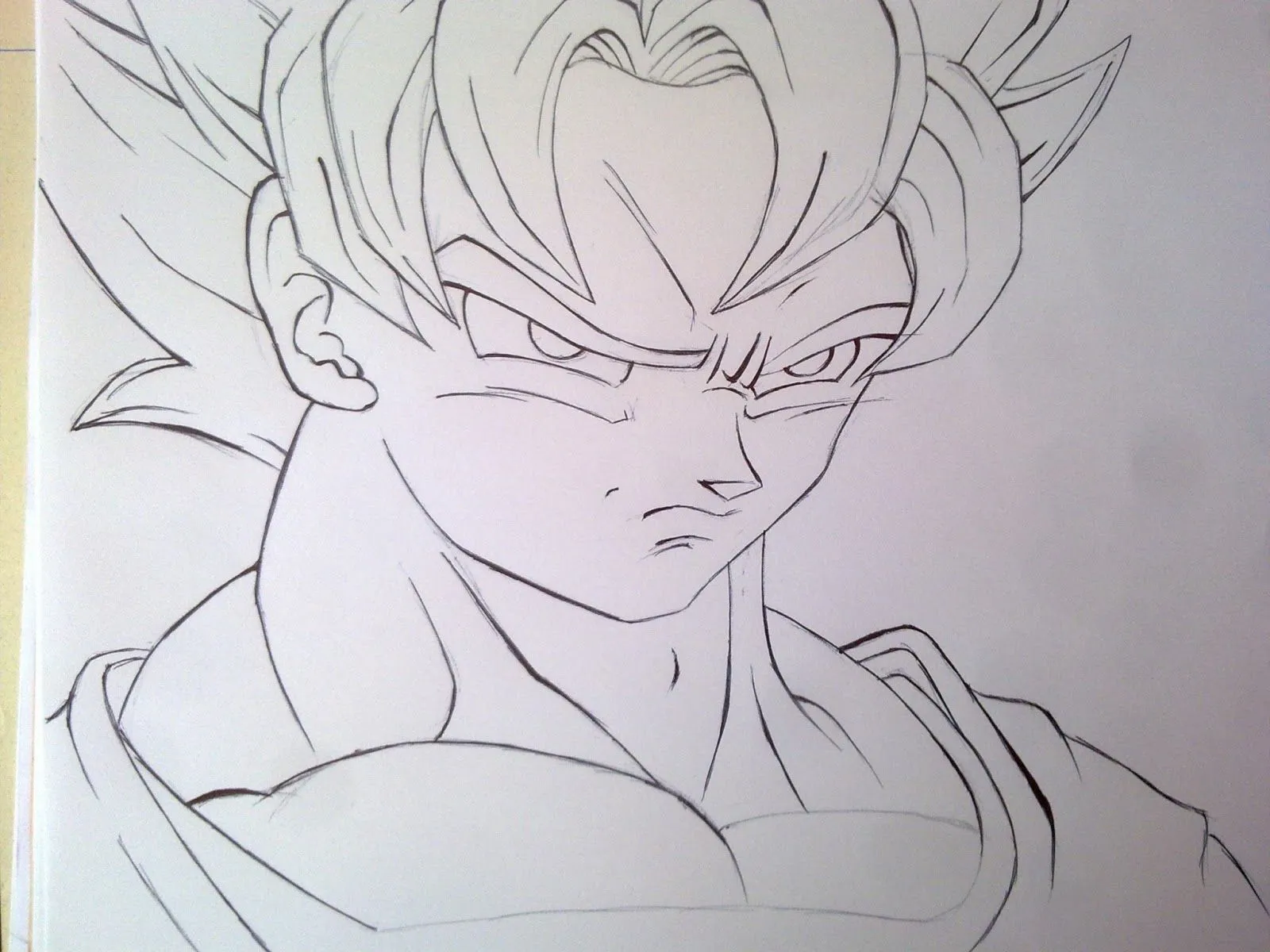 Dibujar Goku (Dragon Ball) | Biopictorico