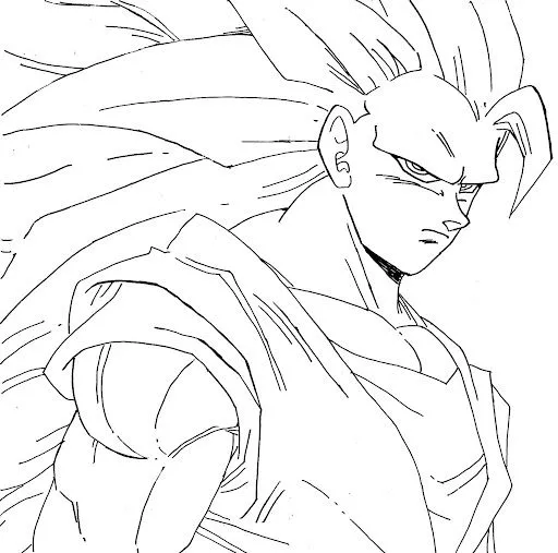 Dibujo de goku ssj1 - Imagui