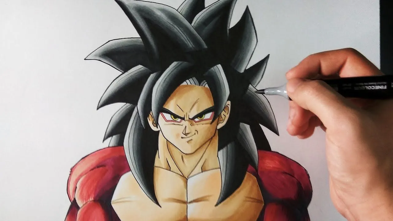 Cómo Dibujar a Goku SSJ4 paso a paso | Dragon Ball GT | ArteMaster - YouTube Cómo Dibujar a Goku SSJ4 paso a paso | Dragon Ball GT | ArteMaster - YouTube