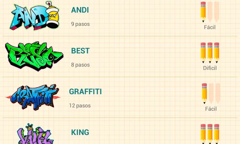 Cómo Dibujar Graffitis - Aplicaciones Android en Google Play