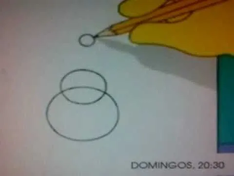 como dibujar a homero paso a paso - YouTube