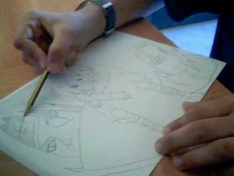 Como dibujar a Itachi y Sasuke Uchiha - YouTube