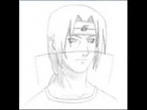 Como dibujar a Itachi - YouTube