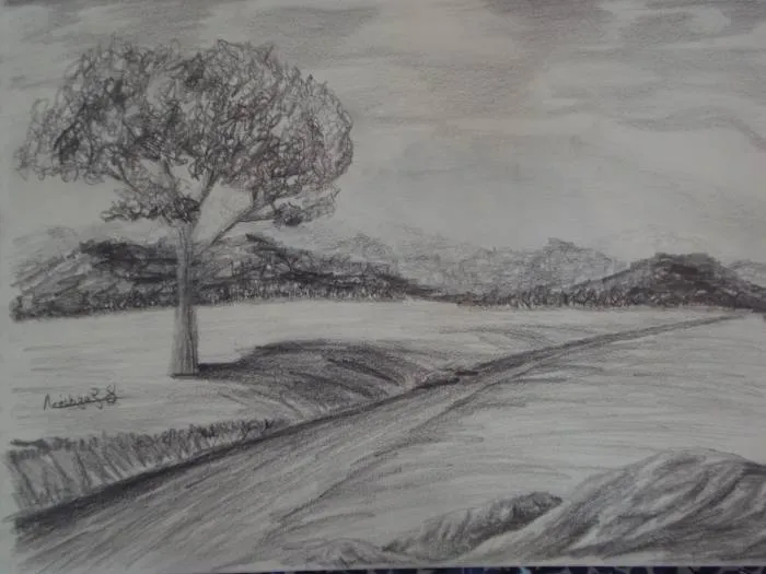 Cómo dibujar a lápiz un paisaje? | Dibujos a lapiz Cómo dibujar a lápiz un paisaje? | Dibujos a lapiz