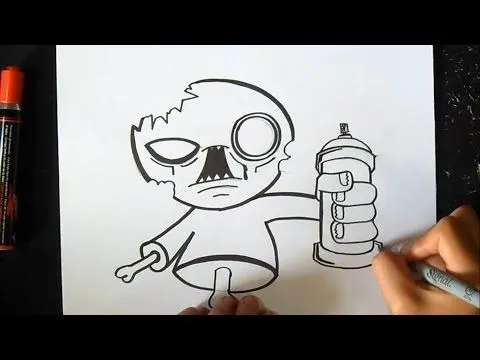 Cómo dibujar Mascara de Gas Graffiti - Youtube Downloader mp3