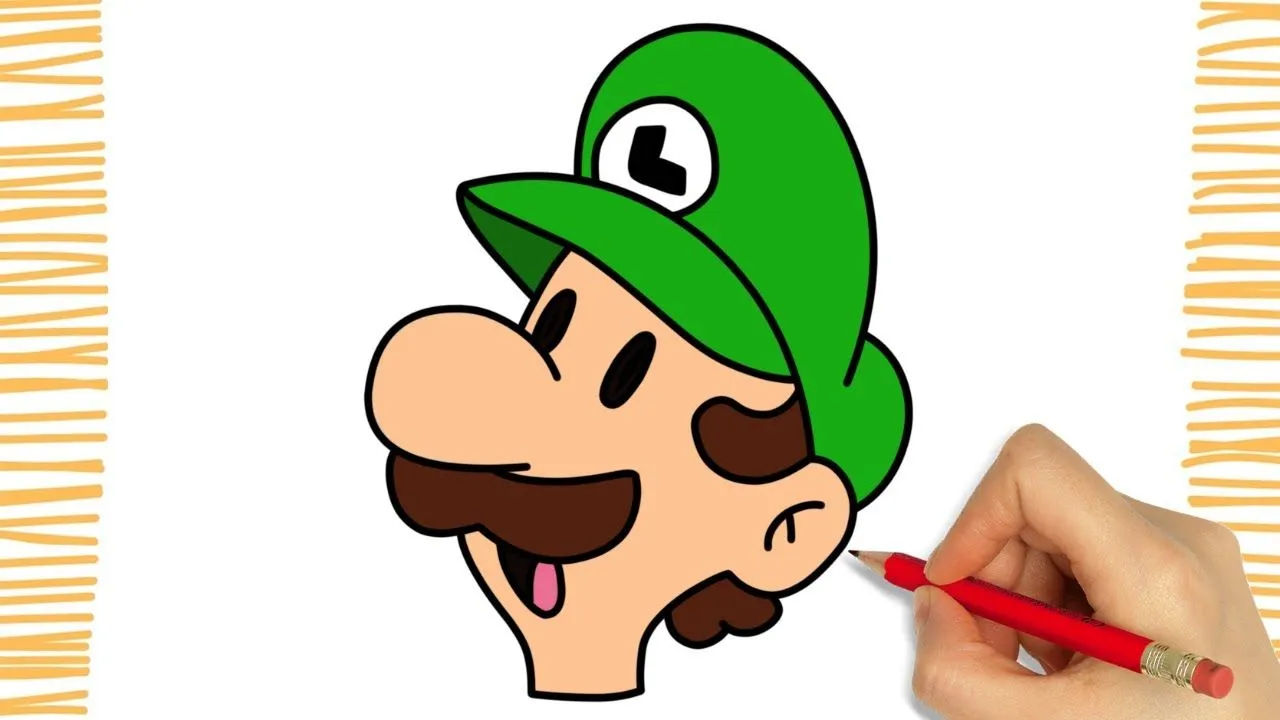 Como dibujar a LUIGI I SUPER MARIO BROS - YouTube Como dibujar a LUIGI I SUPER MARIO BROS - YouTube