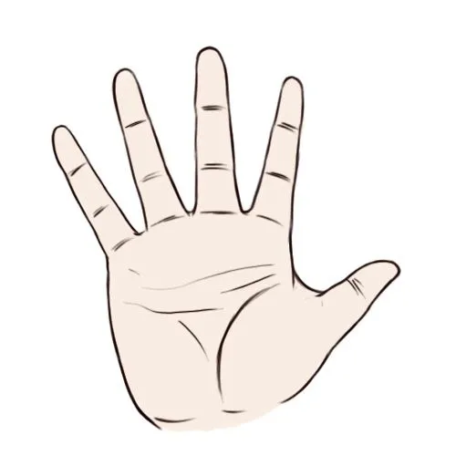 Cómo dibujar una mano: 7 pasos (con fotos) - wikiHow Cómo dibujar una mano: 7 pasos (con fotos) - wikiHow