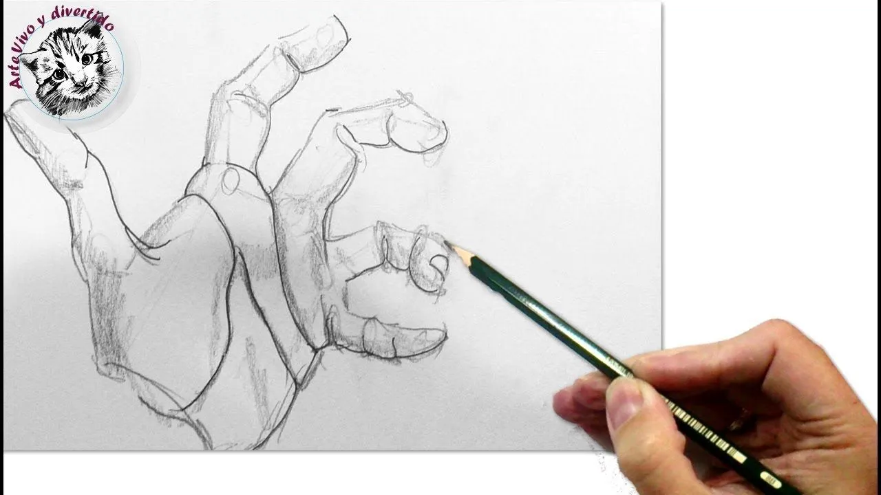 Como Dibujar Manos con la Técnica más Fácil y Efectiva que Existe - YouTube Como Dibujar Manos con la Técnica más Fácil y Efectiva que Existe - YouTube