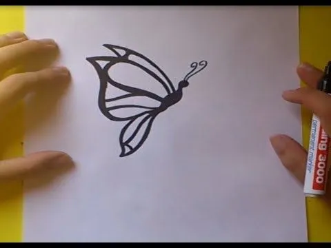 Como Dibujar Mariposas Paso A Paso 2
