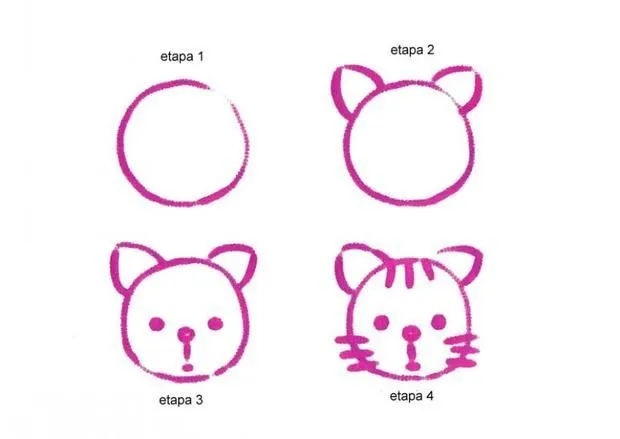 Dibujar MASCOTAS - Dibujar un Gato | Dibujo fácil | Pinterest