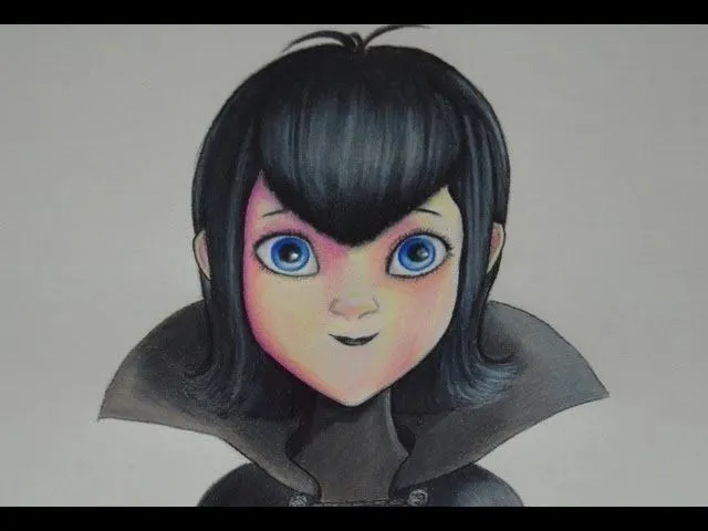 COMO DIBUJAR A MAVIS DE HOTEL TRANSYLVANIA - YouTube