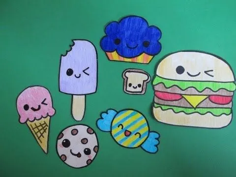 Fotos de dibujos de helados faciles - Imagui