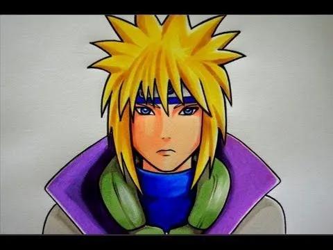 COMO DIBUJAR A MINATO (PINTADO CON COPIC COLORS) - YouTube COMO DIBUJAR A MINATO (PINTADO CON COPIC COLORS) - YouTube