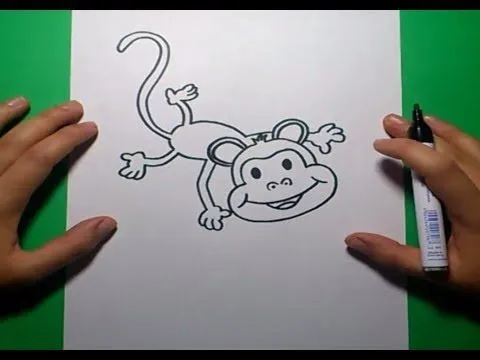 Como dibujar un mono paso a paso 4 | How to draw a monkey 4 - YouTube Como dibujar un mono paso a paso 4 | How to draw a monkey 4 - YouTube