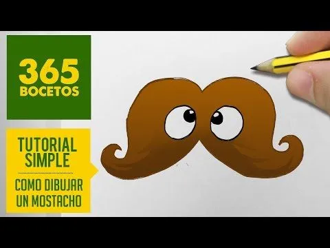 COMO DIBUJAR UN MOSTACHO KAWAII PASO A PASO - Dibujos kawaii ...