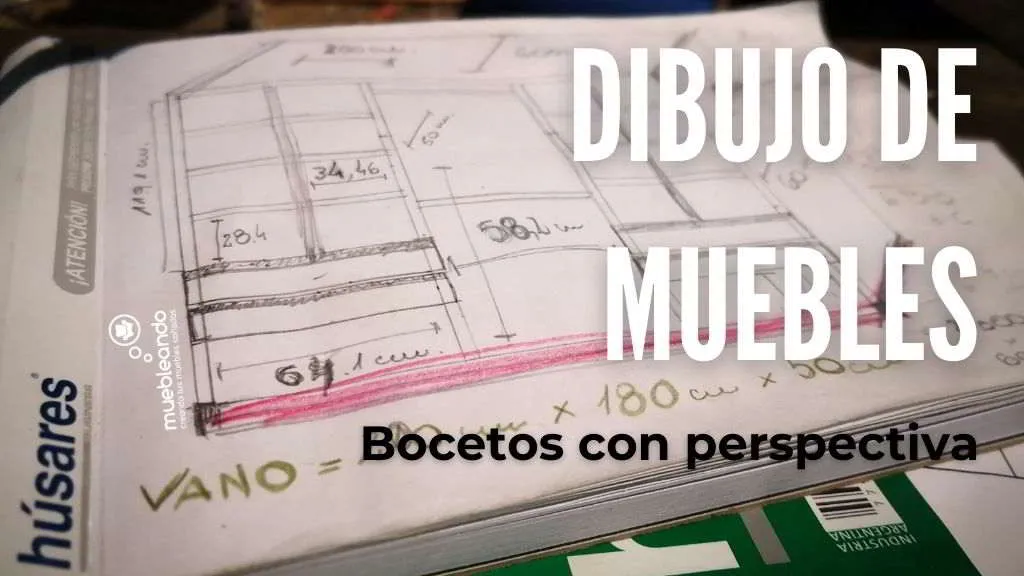 Dibujar Muebles con perspectiva a 1 foco o 2 focos
