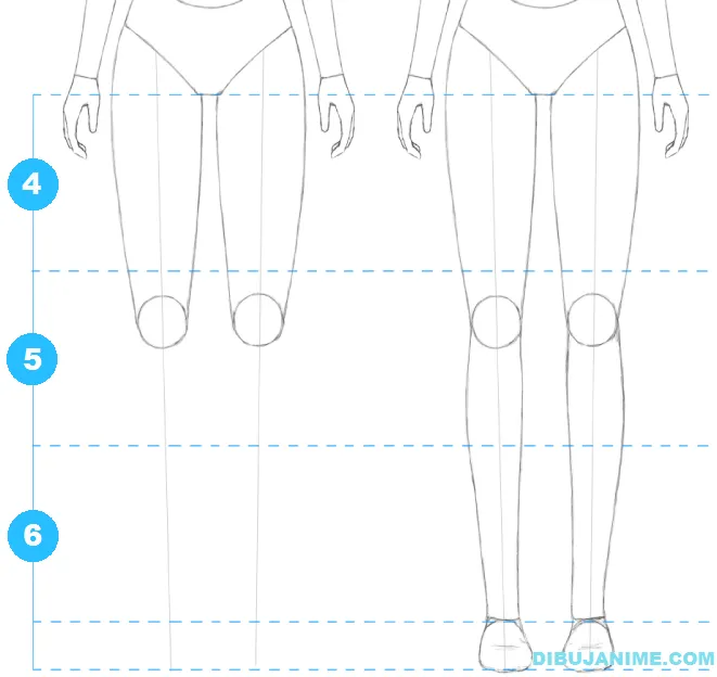 Como dibujar a una mujer anime (cuerpo y rostro) – Paso a paso Como dibujar a una mujer anime (cuerpo y rostro) – Paso a paso