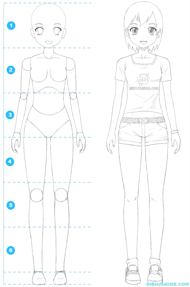 Como dibujar Chibis anime (Mujer y Hombre) Tutorial Paso a paso Como dibujar Chibis anime (Mujer y Hombre) Tutorial Paso a paso