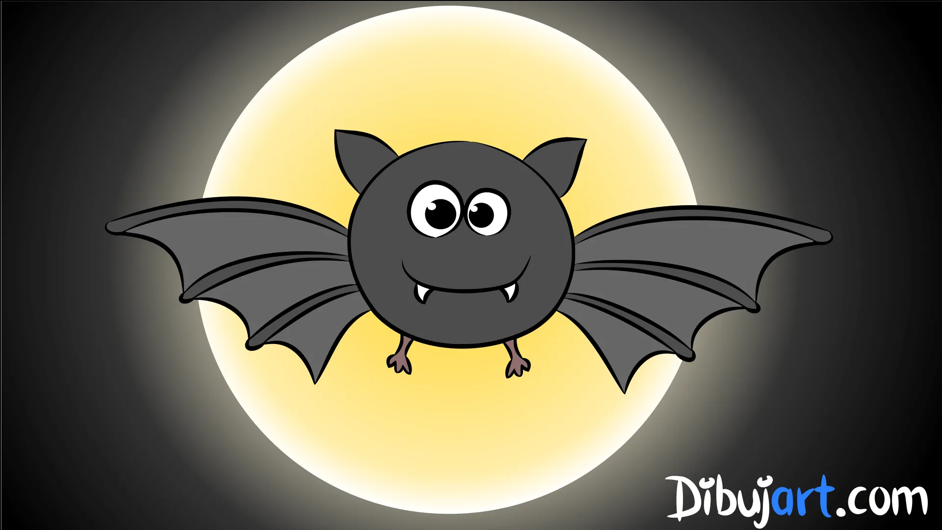 Cómo dibujar un Murciélago paso a paso | dibujart.com Cómo dibujar un Murciélago paso a paso | dibujart.com