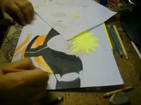 Como dibujar naruto modo ermitaño - YouTube